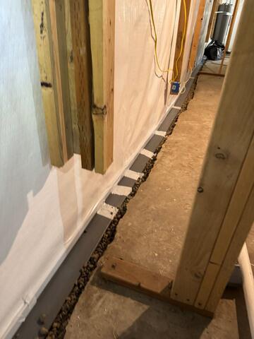 Fully Installed WaterGuard System.