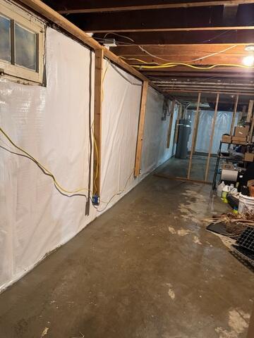 CleanSpace Protecting Basement Walls.
