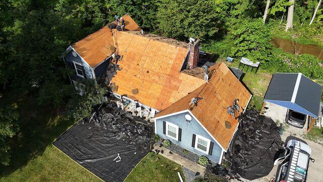 Roof Removal in Connersville, IN