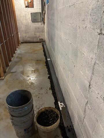 During WaterGuard Install