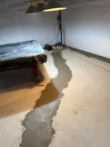 Concrete finished