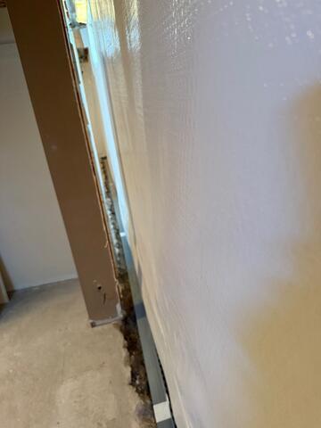 Internal Drainage system placed