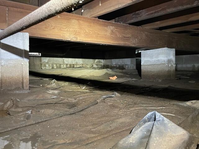 Humid Crawlspace