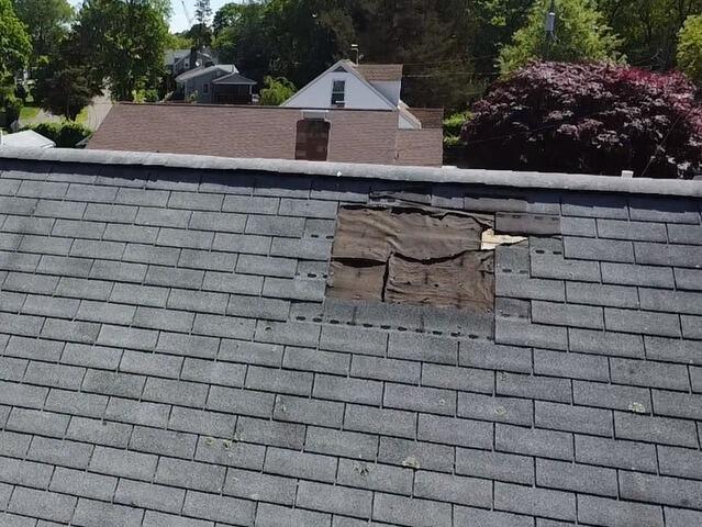 Before: Missing Shingles