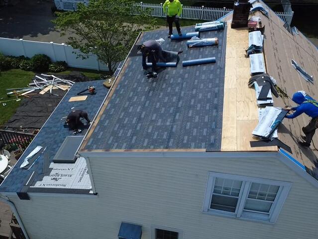 SBS Roof Base Is Installed