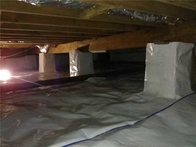 <p>CleanSpace vapor barrier keeps out dirt, moisture, and pests from the crawl space. The great news is, CleanSpace saves homeowners money on their energy bills!</p>