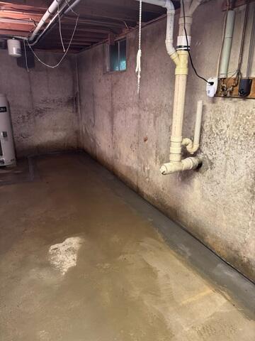 WaterGuard Concreted into Foundation