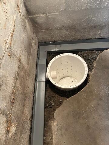 During SuperSump Install