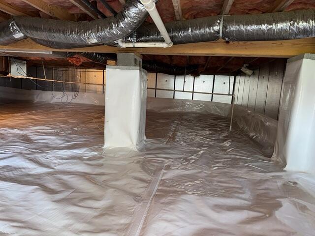Encapsulated Crawl Space in Williamstown, KY