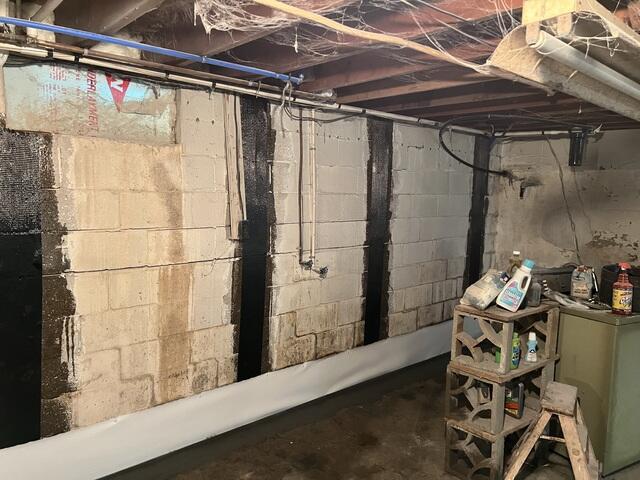 Basement Wall Repair in Falmouth, KY