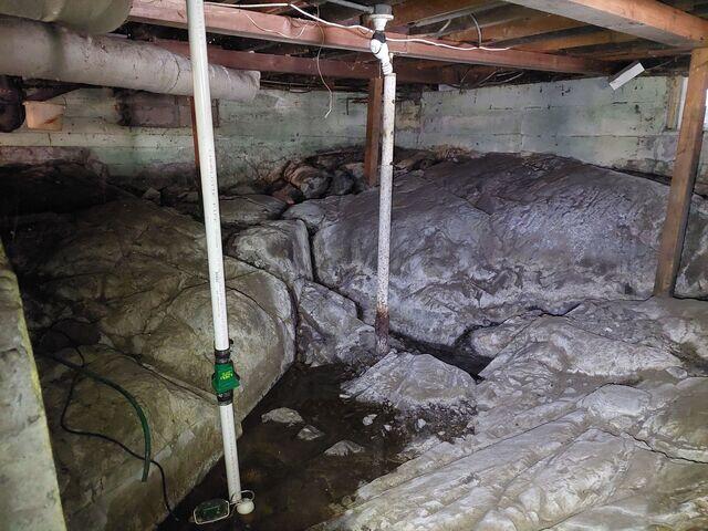 Wet Crawl Space