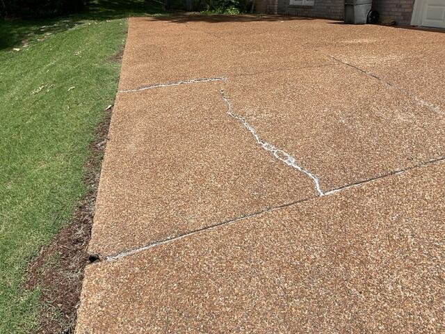Uneven Concrete