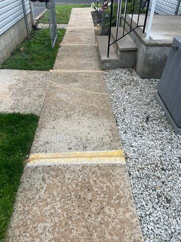 Fully Restored Walkway