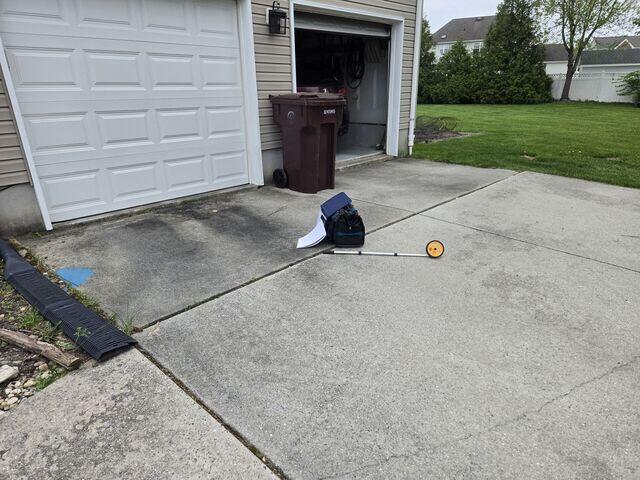 Sunken Driveway