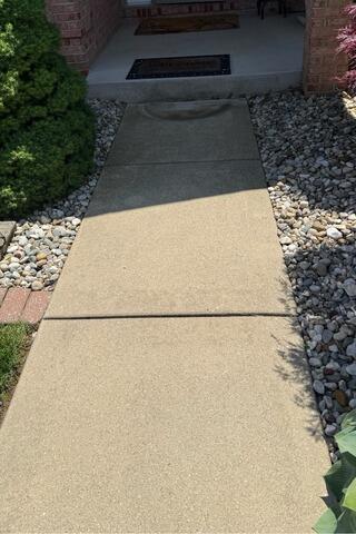 Sinking Sidewalk