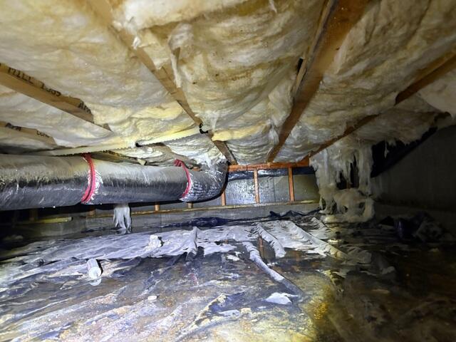 Flooded Crawl Space
