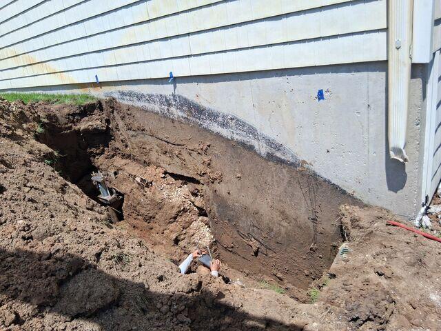 Excavation and Pier Setup Underway