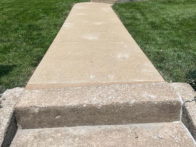 Sealed Sidewalk