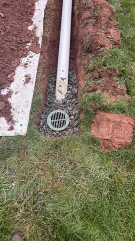 Buried Discharge Line Installation