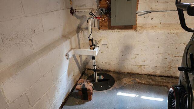 Old Sump Pump