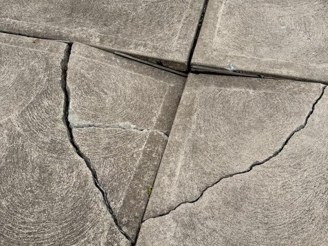 Damaged Driveway