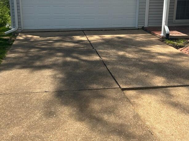 Sinking Driveway