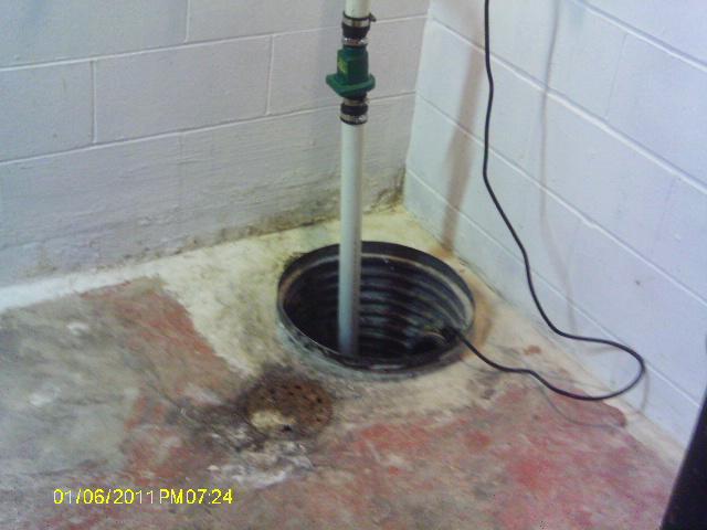 Old Sump Pump