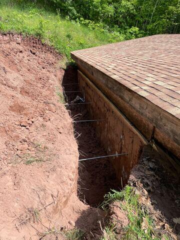 Wall Anchors Secured from Outside