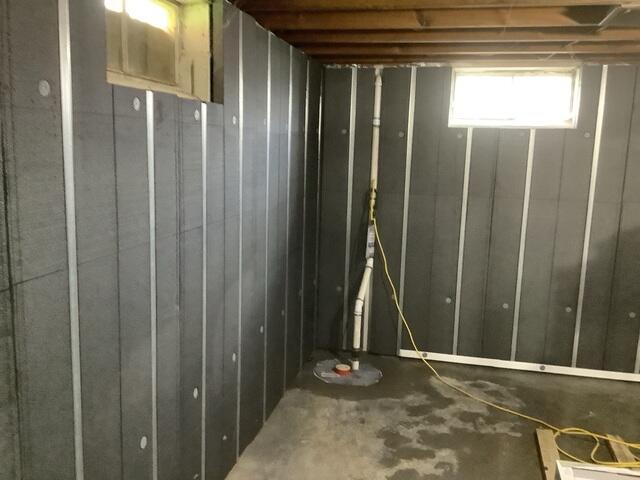 Basement to Beautiful Panels and TripleSafe Sump Pump