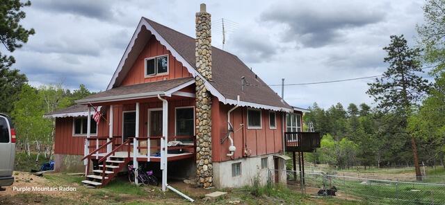 Florissant, CO., cabin.