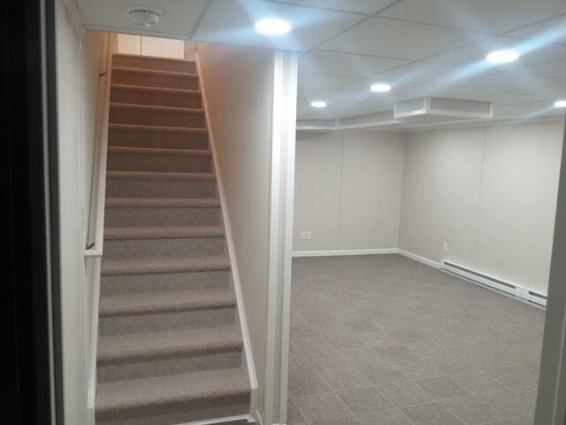 Stairwell and Office view