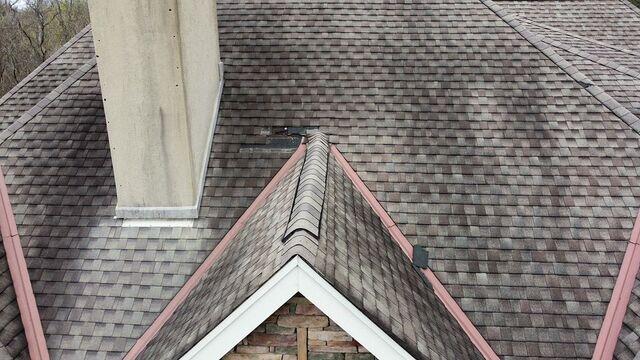 Storm Damaged Roof in New Richmond, OH