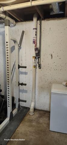 Unfinished Portion of Basement