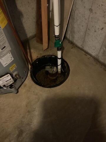 Old Sump Pump