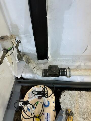 During TripleSafe Install