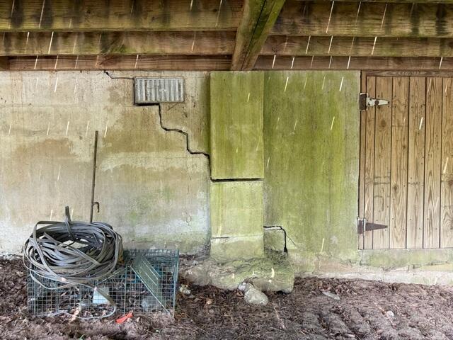 Another Stair-Step Crack