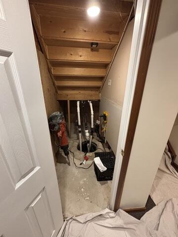 Old Sump Pump System