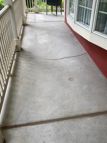 Leveled Porch