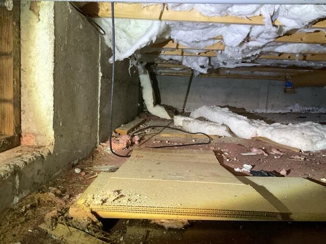 Wet Crawl Space