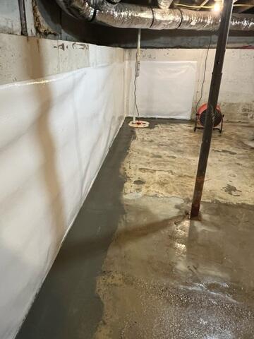 CleanSpace Liner and TripleSafe Sump Pump