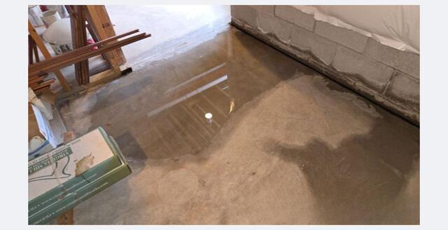 Water Pooling In Areas