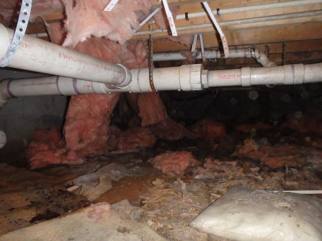 Sagging Insulation