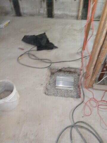 Gravel & footing