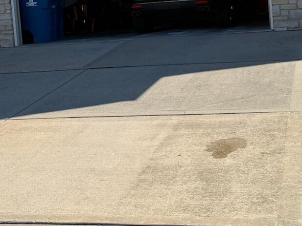 Unleveled Driveway