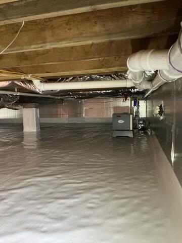 Encapsulated Crawl Space