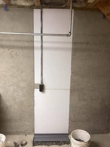 BrightWall and WaterGuard Installed