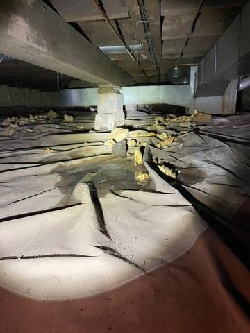 Water-Damaged Ground and Unstable Supports