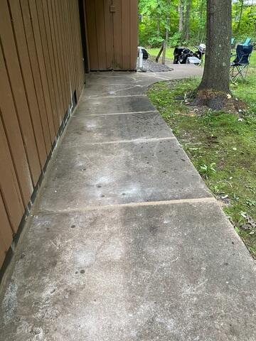 PolyLevel® Injection Restores Uneven Concrete Walkway