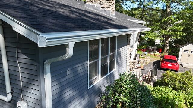 Gutter Shutter Close Up