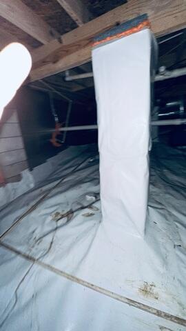 Piers Wrapped with CleanSpace